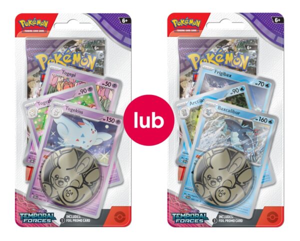 Pokémon TCG: Scarlet & Violet - Temporal Forces - Premium Checklane Blister - Baxcalibur/Togekiss