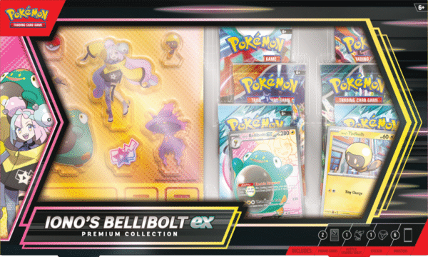 Pokémon TCG: Iono’s Bellibolt ex Premium Collection - obrazek 4