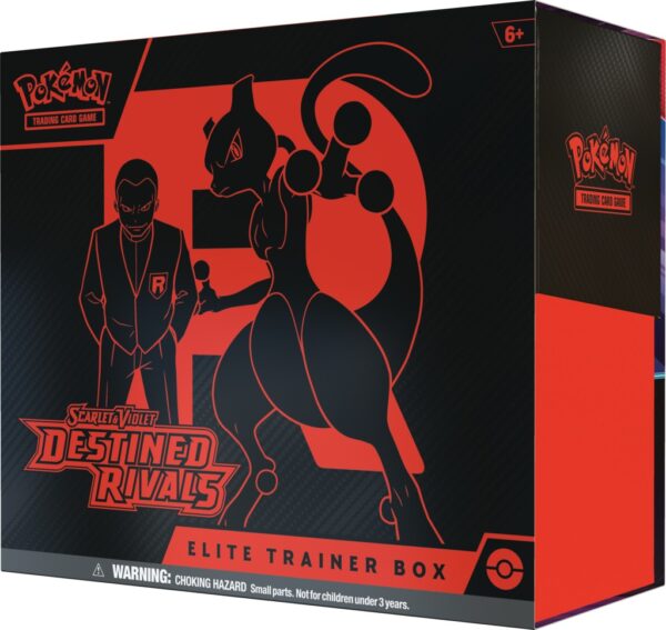 Pokémon TCG: Scarlet & Violet - Destined Rivals - Elite Trainer Box - obrazek 8
