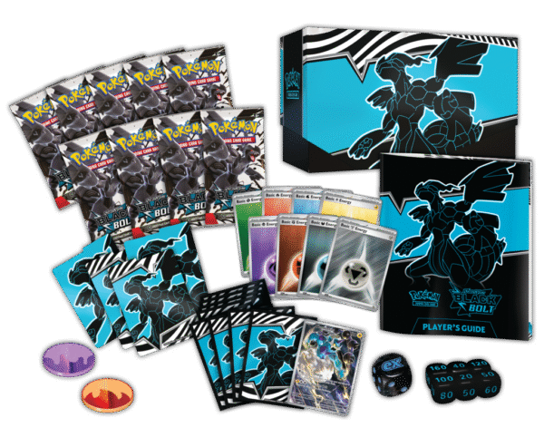 Pokémon TCG: Scarlet & Violet - Black Bolt - Elite Trainer Box - Zekrom - Przedsprzedaż - obrazek 5