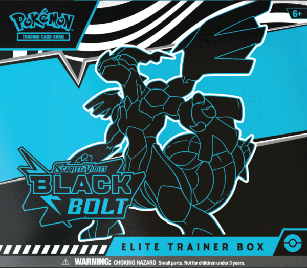 Pokémon TCG: Scarlet & Violet - Black Bolt - Elite Trainer Box - Zekrom - Przedsprzedaż - obrazek 3
