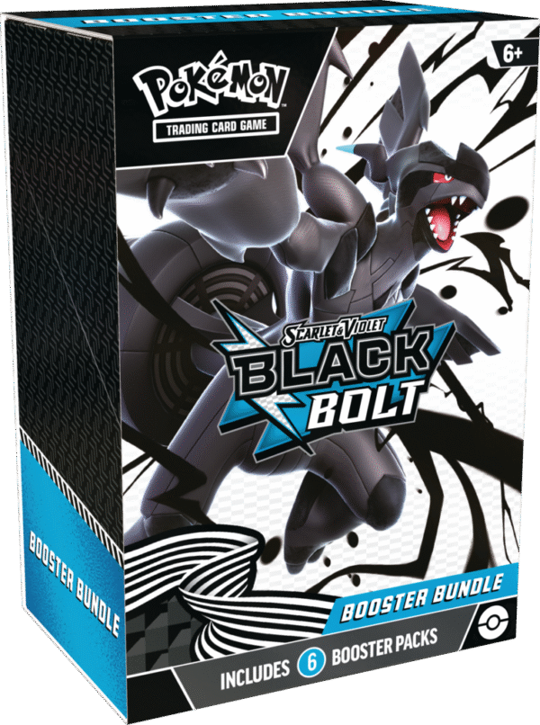 Pokémon TCG: Scarlet & Violet - Black Bolt - Booster Bundle - Zekrom - Przedsprzedaż