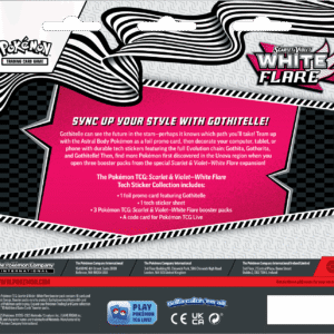 Pokémon TCG: Scarlet & Violet – White Flare – Tech Sticker – Gothitelle