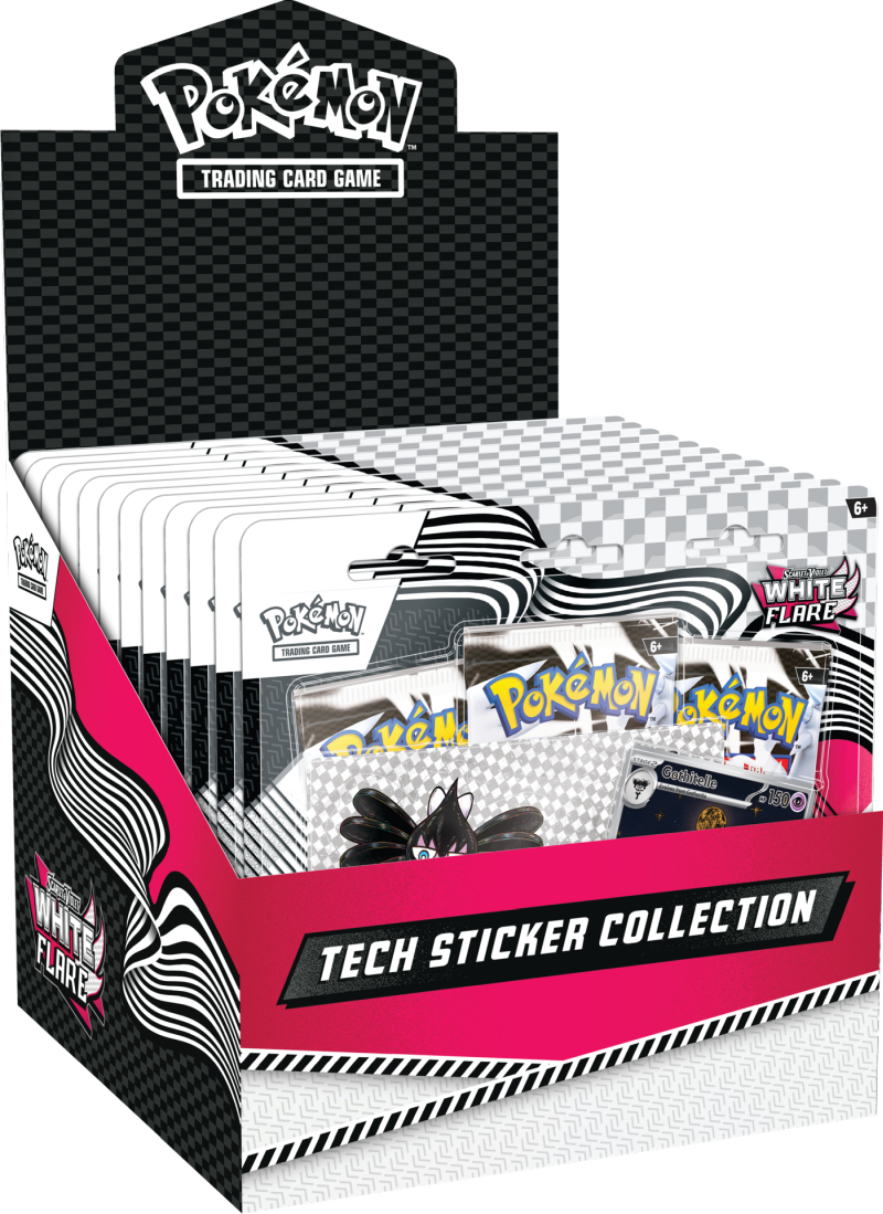 Pokémon TCG: Scarlet & Violet - White Flare - Tech Sticker - Gothitelle - obrazek 4