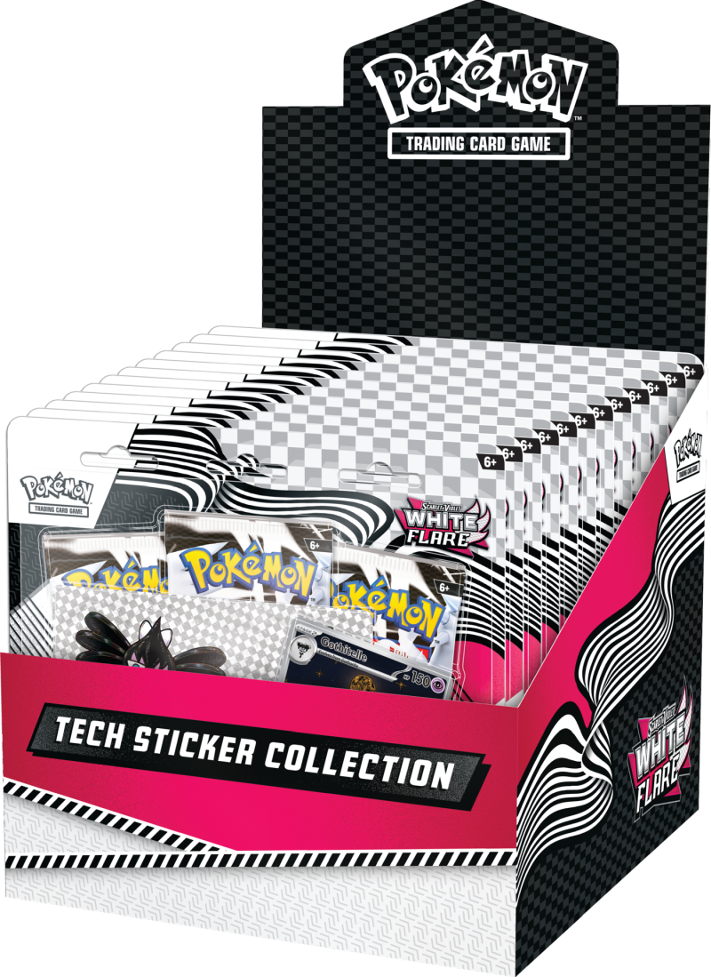 Pokémon TCG: Scarlet & Violet - White Flare - Tech Sticker - Gothitelle - obrazek 5