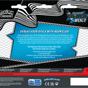 Pokémon TCG: Scarlet & Violet – Black Bolt – Tech Sticker – Reuniclus