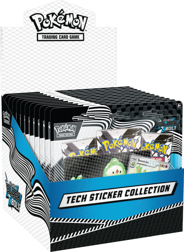 Pokémon TCG: Scarlet & Violet - Black Bolt - Tech Sticker - Reuniclus - obrazek 5