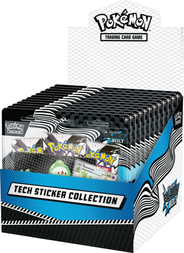 Pokémon TCG: Scarlet & Violet - Black Bolt - Tech Sticker - Reuniclus - obrazek 3