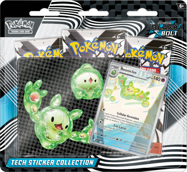 Pokémon TCG: Scarlet & Violet - Black Bolt - Tech Sticker - Reuniclus