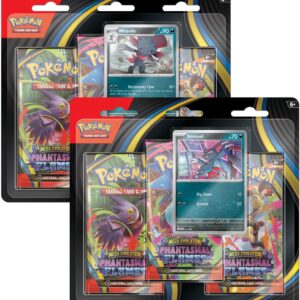 Pokémon TCG: Mega Evolution – Phantasmal Flames – 3-Pack Blister – Weavile/Sneasel