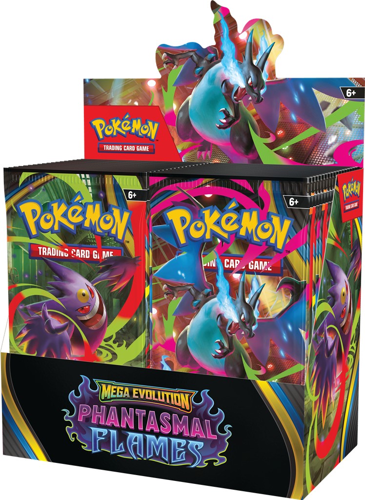 Pokémon TCG: Mega Evolution - Phantasmal Flames - Booster Display (36)
