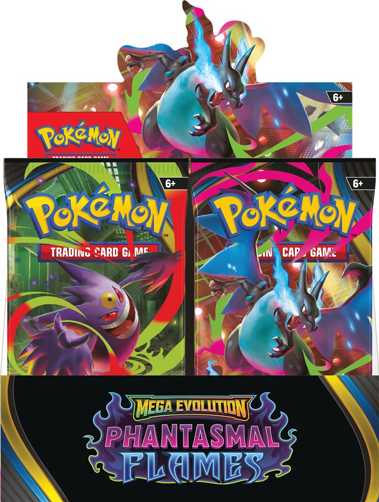 Pokémon TCG: Mega Evolution - Phantasmal Flames - Booster Display (36) - obrazek 5