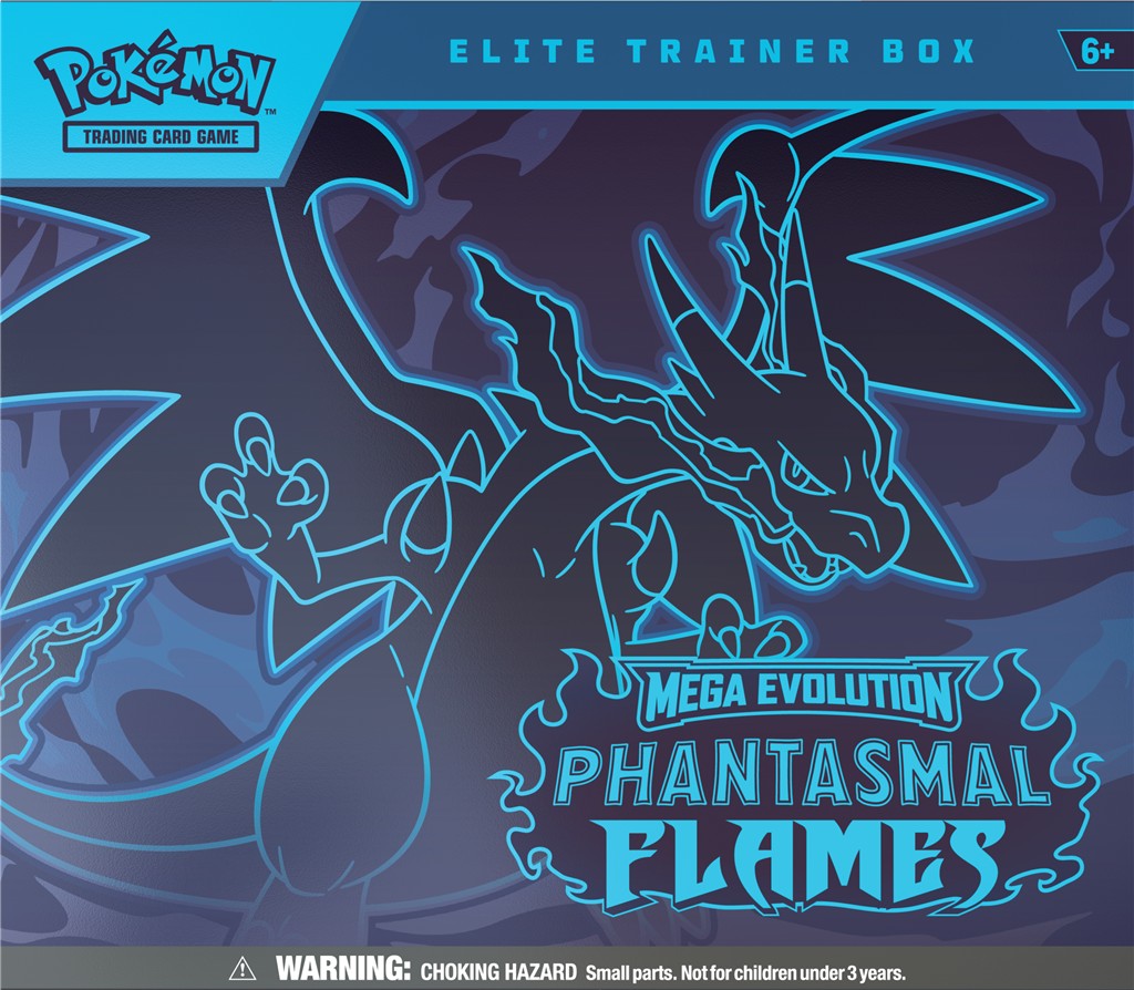 Pokémon TCG: Mega Evolution - Phantasmal Flames - Elite Trainer Box - obrazek 9