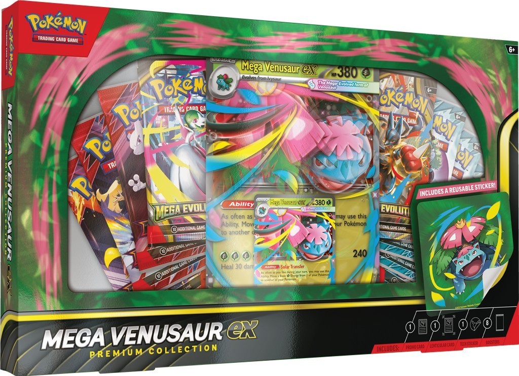 Pokémon TCG: Mega Venusaur ex - Premium Collection