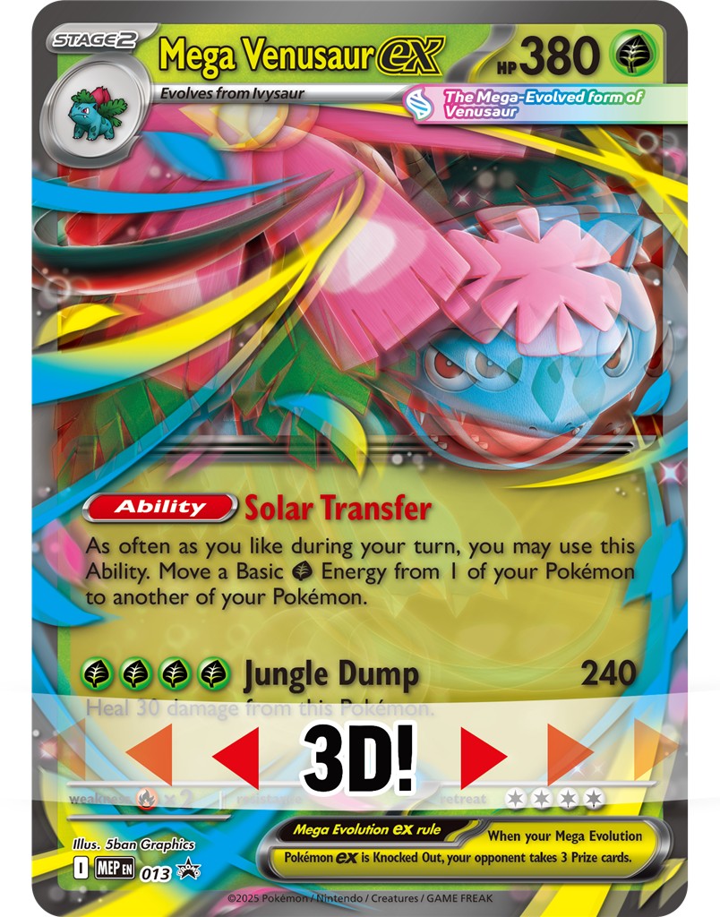 Pokémon TCG: Mega Venusaur ex - Premium Collection - obrazek 8
