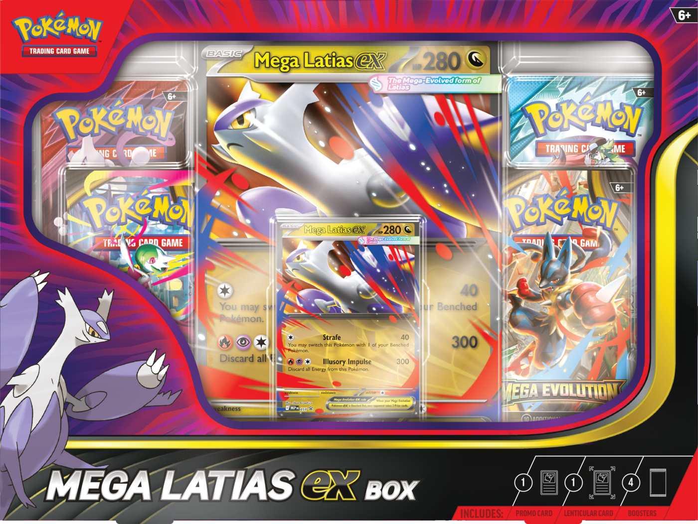 Pokémon TCG: Mega Latias ex Box - obrazek 4