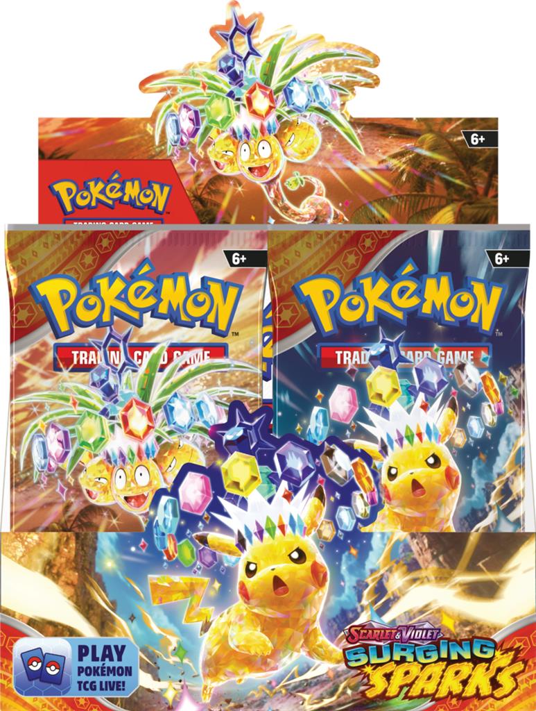 Pokémon TCG: Scarlet & Violet - Surging Sparks - Booster Display (36) - obrazek 8