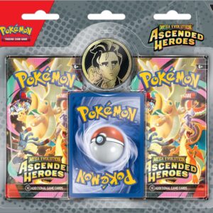 PokémPokemon TCG: Mega Evolution – Ascended Heroes – Trainer’s 2-pack Blister
