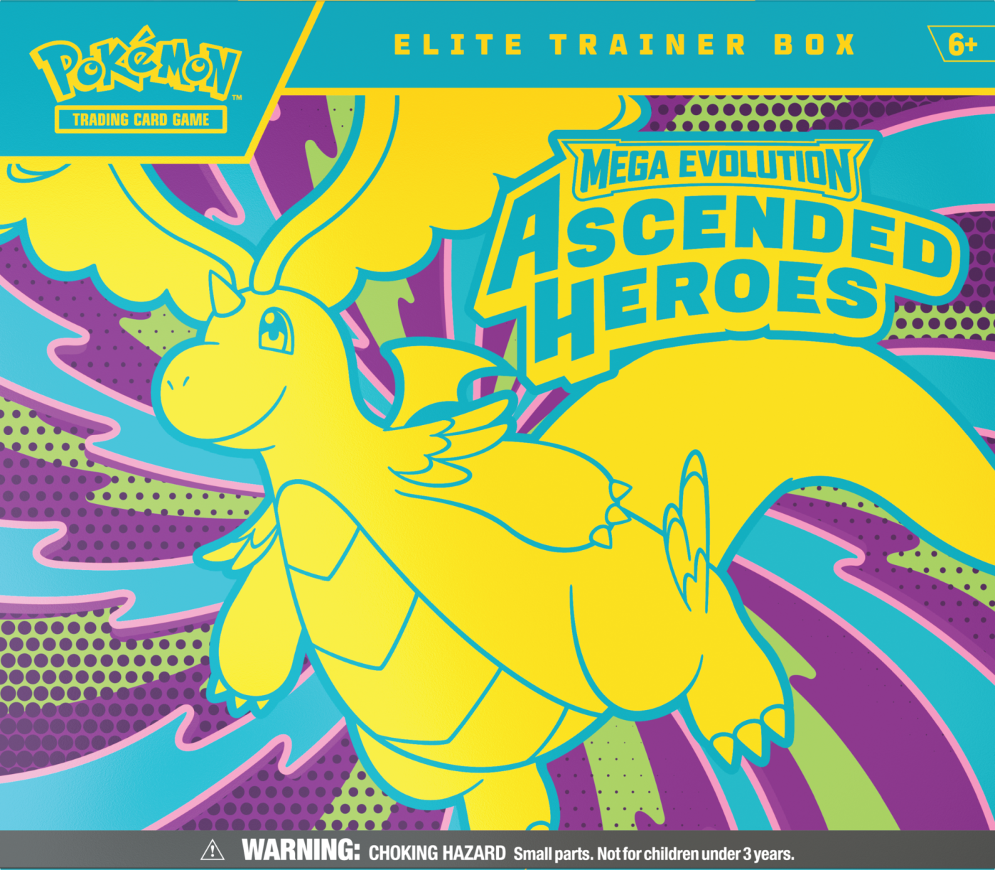 Pokémon TCG: Mega Evolution - Ascended Heroes - Elite Trainer Box - Dragonite - Przedsprzedaż - obrazek 8