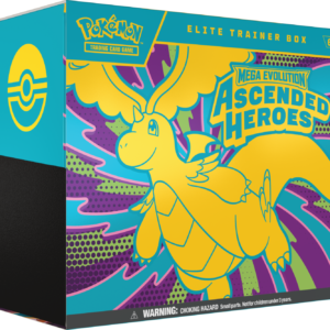 Pokémon TCG: Mega Evolution – Ascended Heroes – Elite Trainer Box – Dragonite – Przedsprzedaż