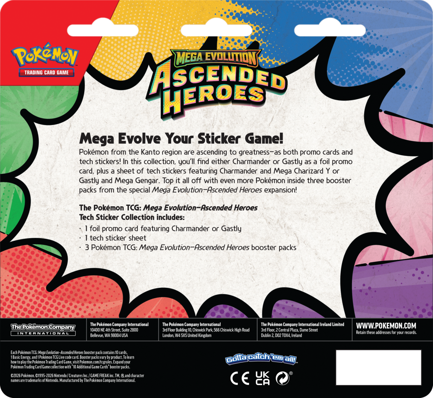 Pokémon TCG: Mega Evolution - Ascended Heroes - Tech Sticker - Przedsprzedaż - obrazek 3