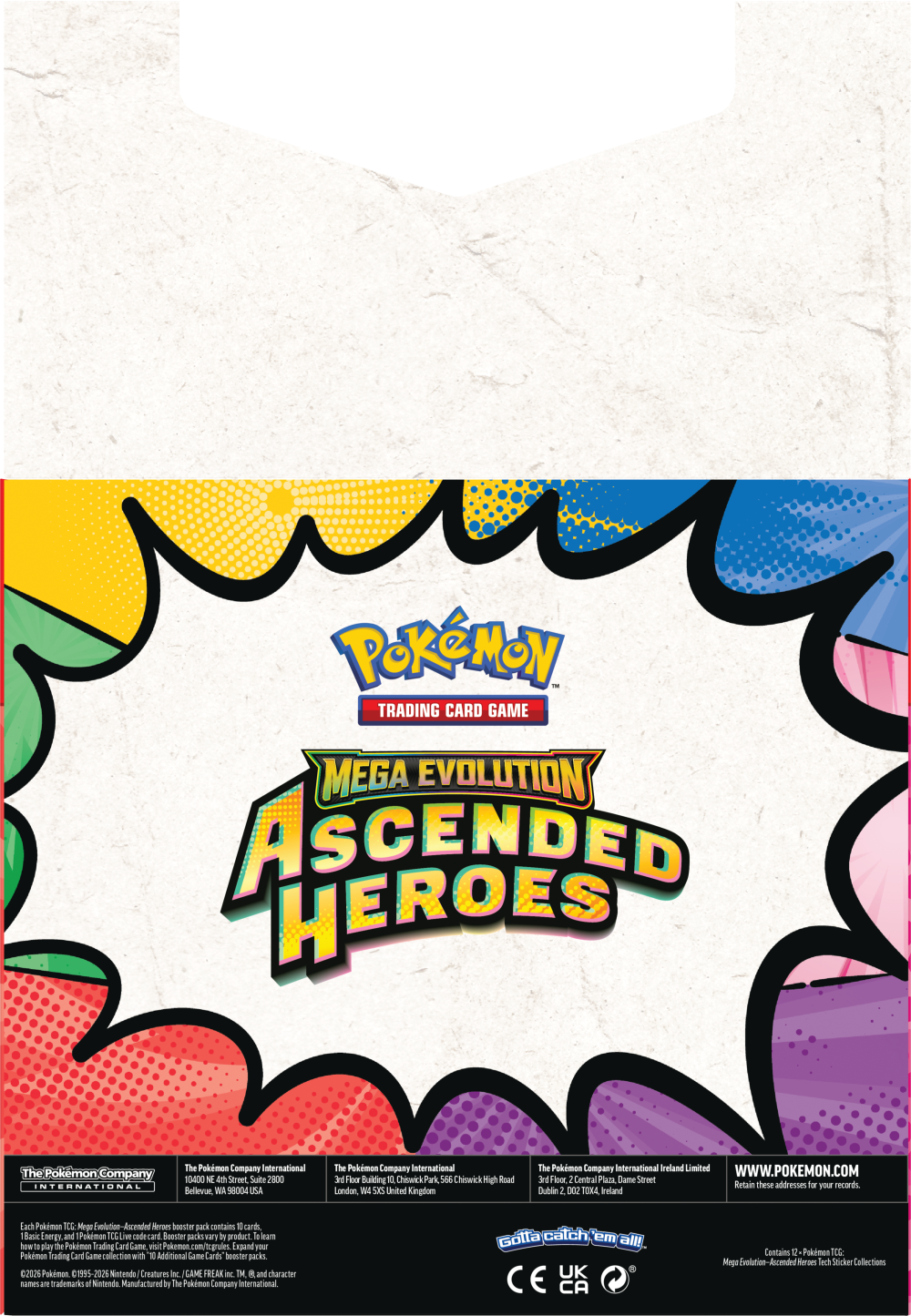 Pokémon TCG: Mega Evolution - Ascended Heroes - Tech Sticker - Przedsprzedaż - obrazek 4