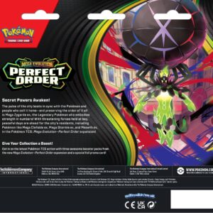 Pokémon TCG: Mega Evolution – Perfect Order – 3-Pack Blister Przedsprzedaż