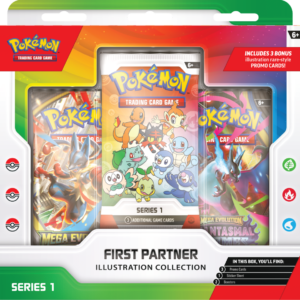 Pokémon TCG: First Partner – Illustration Collection – Series 1 – Przedsprzedaż