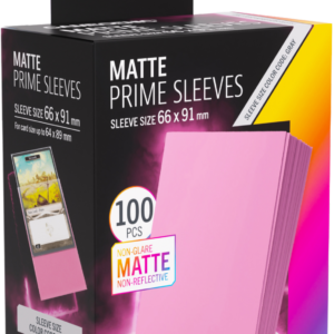 Gamegenic: Matte Prime Sleeves (66×91 mm) – Pink – 100 sztuk