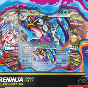 Pokémon TCG: Mega Greninja ex Premium Collection – Przedsprzedaż