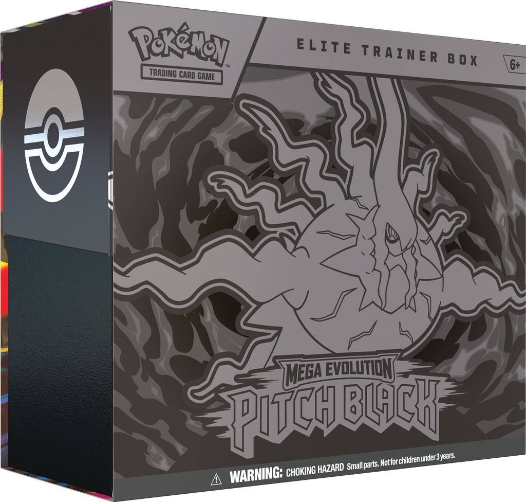 Pokémon TCG: Mega Evolution - Pitch Black - Elite Trainer Box - Przedsprzedaż - obrazek 2