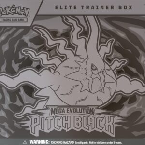 Pokémon TCG: Mega Evolution – Pitch Black – Elite Trainer Box – Przedsprzedaż