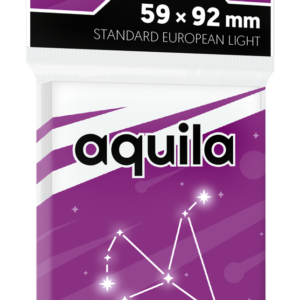 Koszulki na karty Rebel (59×92 mm) Aquila Light, 100 sztuk