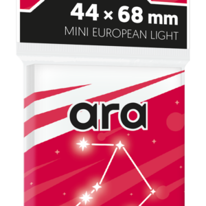 Koszulki na karty Rebel (44×68 mm) Ara Light, 100 sztuk