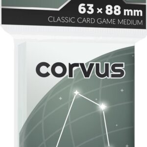 Koszulki na karty Rebel (63×88 mm) Corvus Medium, 100 sztuk