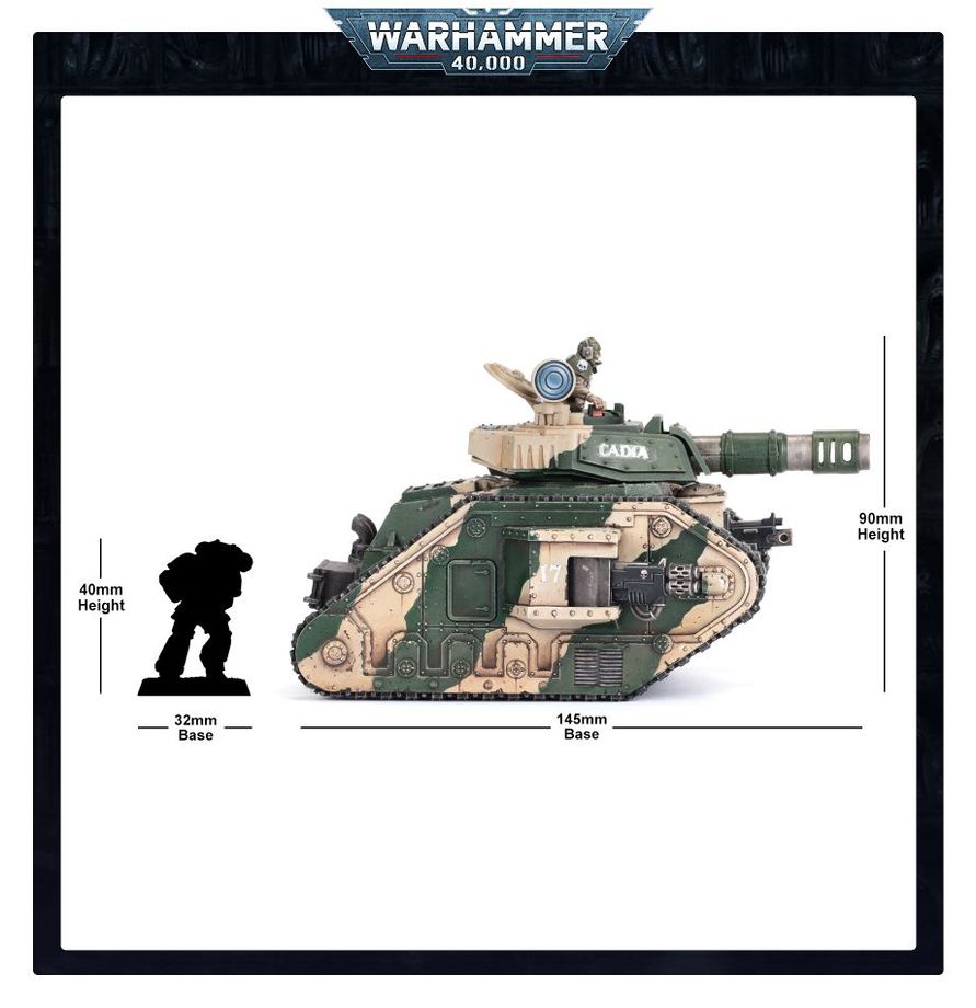 Astra Militarum - Leman Russ Battle Tank - obrazek 4