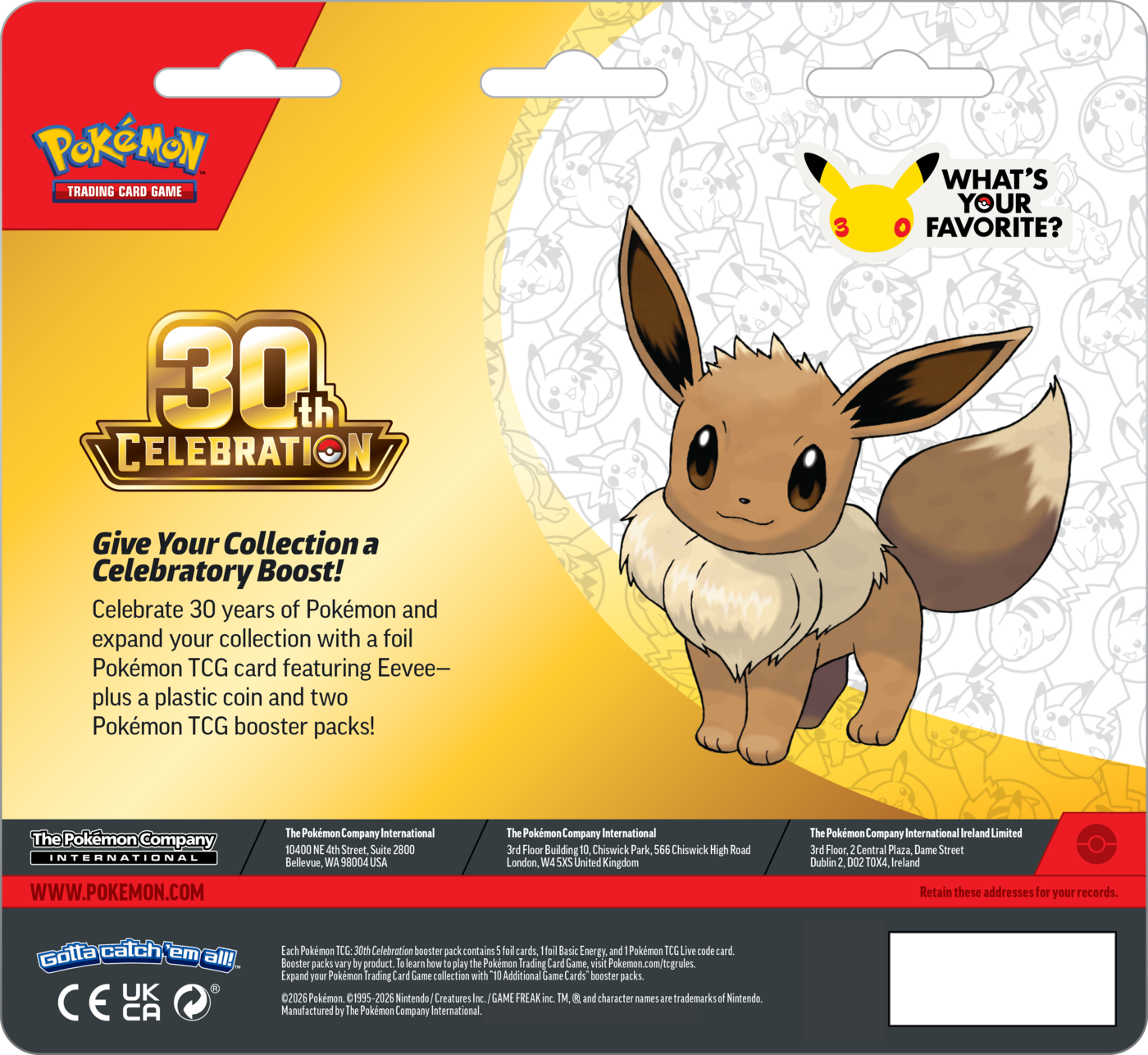 Pokémon TCG: 30th Celebration - 2-Pack - Przedsprzedaż - obrazek 3