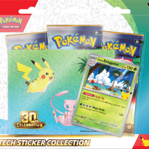 Pokemon TCG: 30th Celebration – Tech Sticker Collection Alolan Exeggutor – Przedsprzedaż