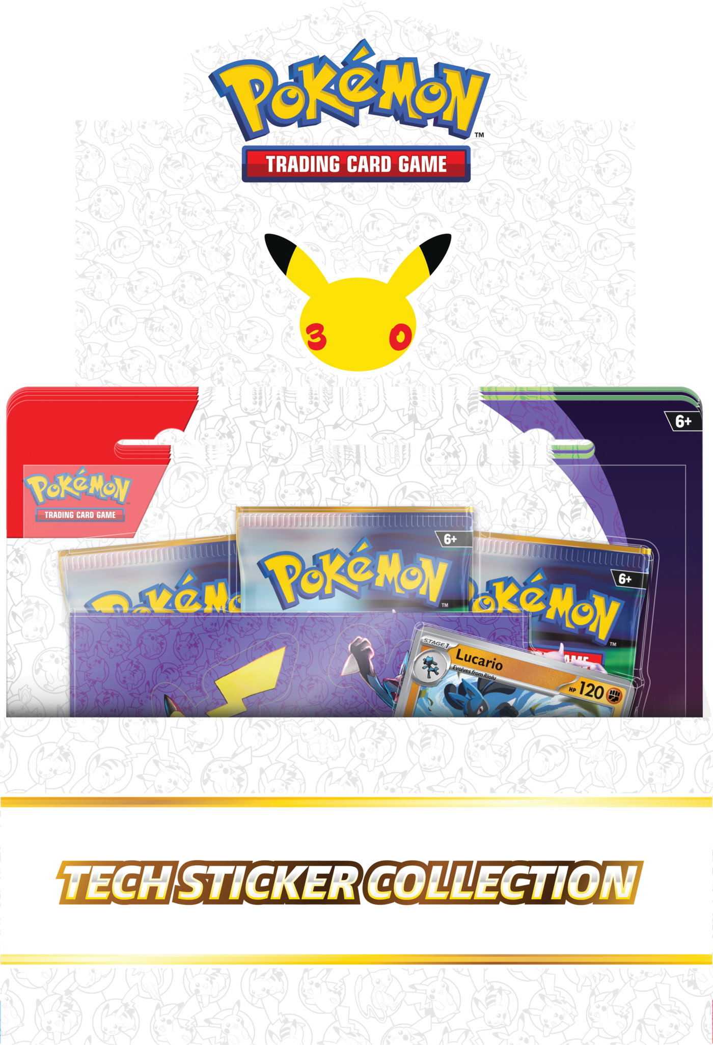 Pokemon TCG: 30th Celebration - Tech Sticker Collection - Przedsprzedaż - PRODUKT OPÓŹNIONY - obrazek 6