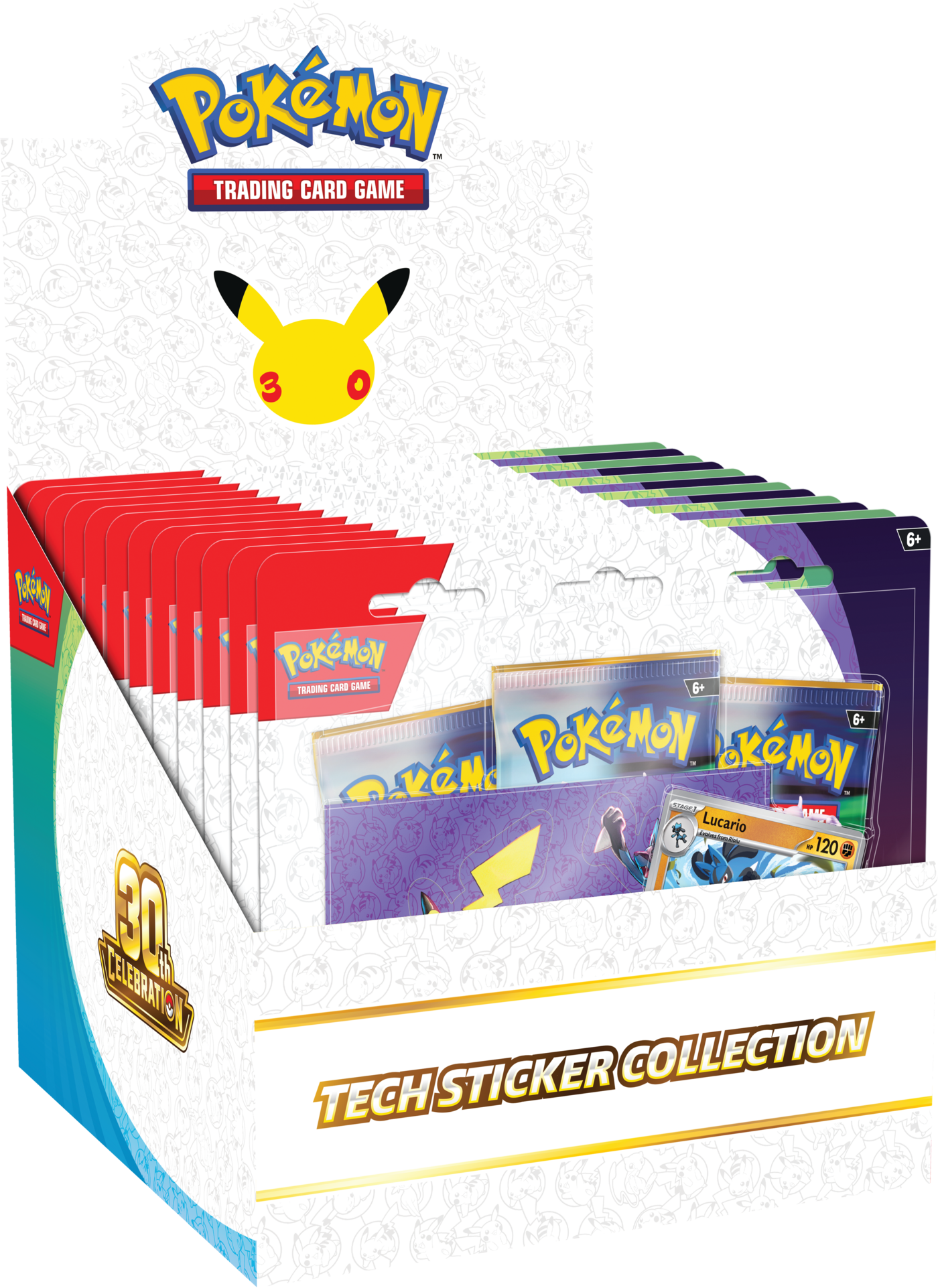 Pokemon TCG: 30th Celebration - Tech Sticker Collection - Przedsprzedaż - PRODUKT OPÓŹNIONY - obrazek 7
