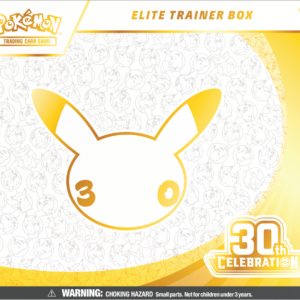 Pokémon TCG: 30th Celebration – Elite Trainer Box – Przedsprzedaż