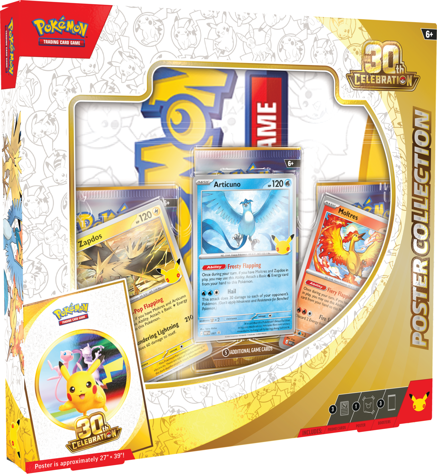 Pokemon TCG: 30th Celebration - Poster Collection - Przedsprzedaż - obrazek 4