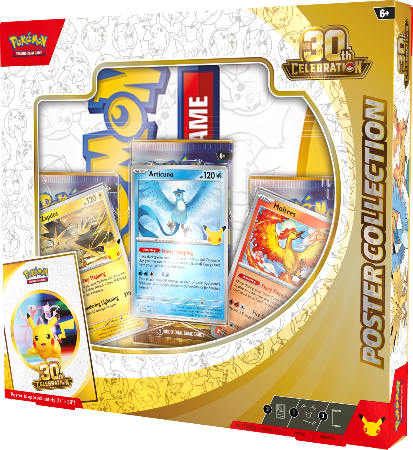Pokemon TCG: 30th Celebration - Poster Collection - Przedsprzedaż - obrazek 6