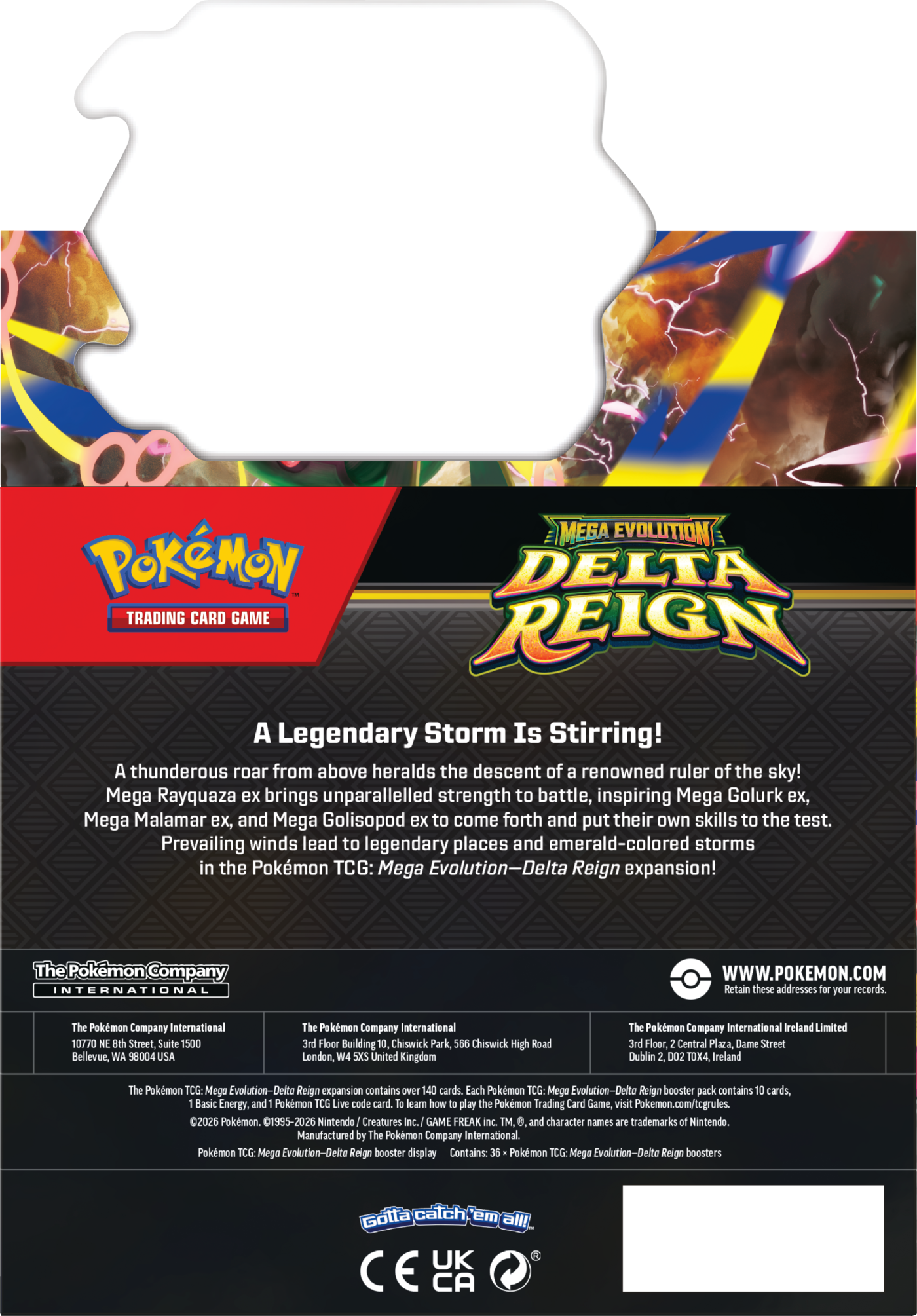 Pokémon TCG: Mega Evolution - Delta Reign - Booster Display (36) - Przedsprzedaż - obrazek 5