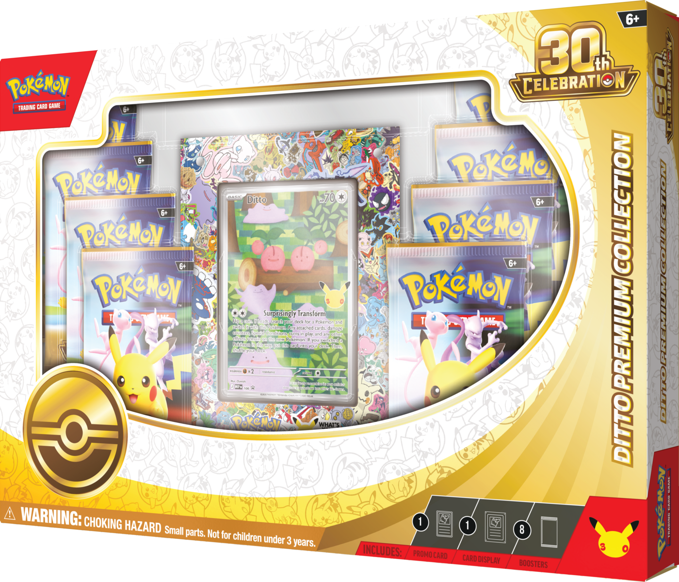Pokémon TCG: 30th Celebration - Ditto Premium Collection - Przedsprzedaż - obrazek 4
