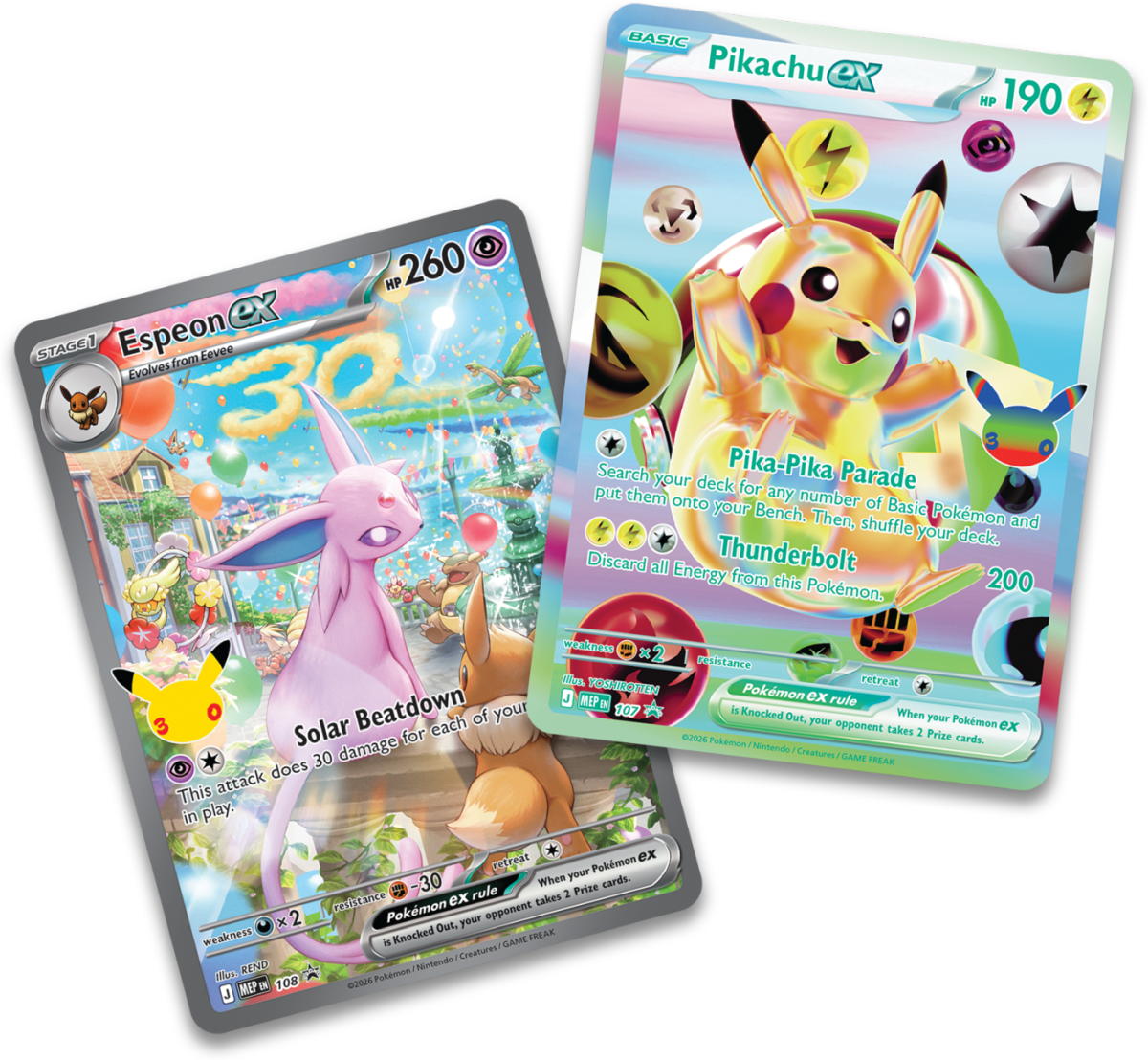 Pokémon TCG: 30th Celebration - Ultra-Premium Collection - Day (Espeon ex) - obrazek 5