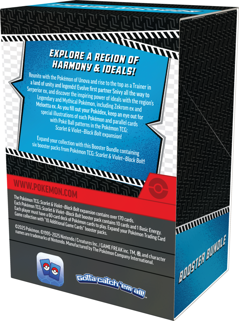 Pokémon TCG: Black Bolt - Booster Bundle - obrazek 3